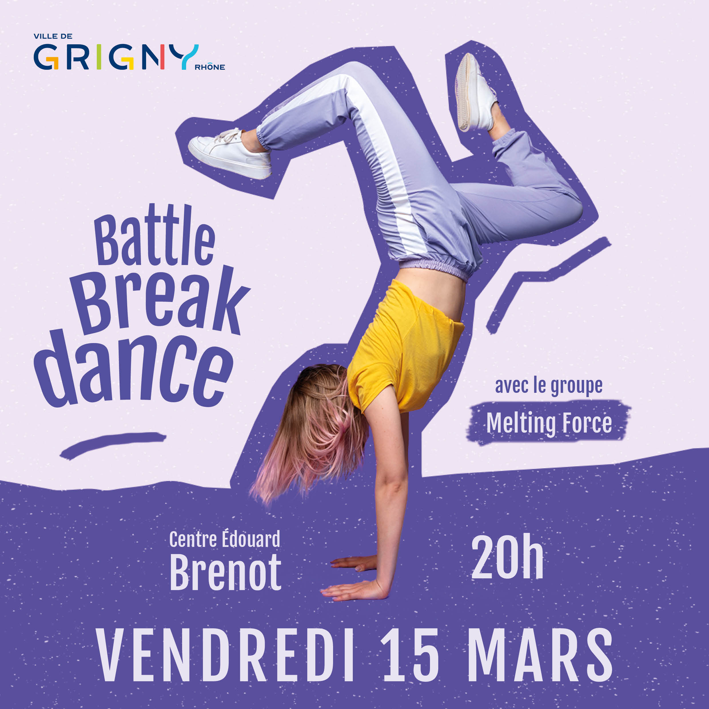 Battle break dance Ville de Grigny